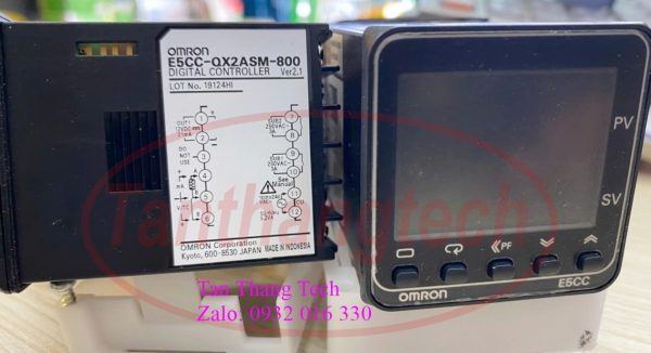 BỘ ĐIỀU KHIỂN NHIỆT ĐỘ OMRON E5CC-QX2ASM-800 - Hình ảnh 4